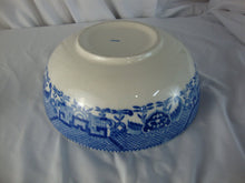 Load image into Gallery viewer, Vintage Japan Blue Willow Ceramic Large Serving Bowl
