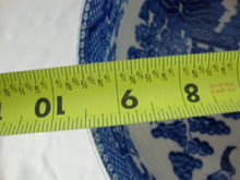Load image into Gallery viewer, Vintage Japan Blue Willow Ceramic Large Serving Bowl
