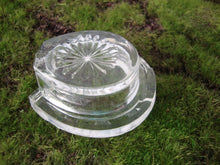 Load image into Gallery viewer, Antique Clear Glass Horseshoe Shape Individual Salt Cellar
