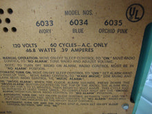 Load image into Gallery viewer, MCM Sears Silvertone Electric AM Clock Radio
