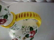 Load image into Gallery viewer, Vintage Ucagco PY Japan Early Provincial Rooster Roses Carafe with Stopper
