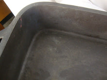 Load image into Gallery viewer, Vintage Cast Iron Lodge? Large Fish Fryer with Cutout Handles and Metal Removable Handles
