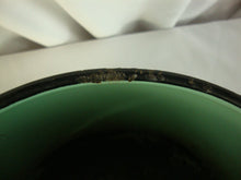 Load image into Gallery viewer, Vintage Mint Green Black Enamel Three Piece Steamer Pot with Lid

