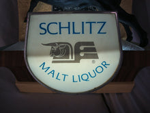 Load image into Gallery viewer, 1968 Schlitz Malt Liquor Black Bull Lighted Beer Bar Sign
