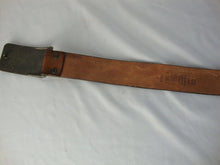 Load image into Gallery viewer, 1970s Levi Strauss &amp; Co Leather Belt Buckle and Mens Size 32 Leather Belt
