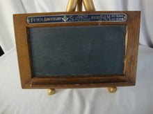 Load image into Gallery viewer, Antique 1919 50th Anniversary Masonic Slatington Lodge Mini Commemorative Slate Chalkboard Plaque
