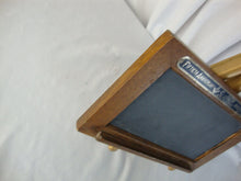 Load image into Gallery viewer, Antique 1919 50th Anniversary Masonic Slatington Lodge Mini Commemorative Slate Chalkboard Plaque
