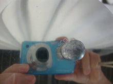 Load image into Gallery viewer, Vintage Glasco Clear Glass Applicators Canister with Metal Lid
