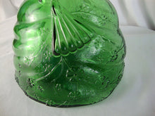 Load image into Gallery viewer, Vintage Empoli Green Glass Victorian Women Decanter with Stopper EMPTY
