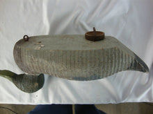 Load image into Gallery viewer, Vintage Hand Carved Primitive Wood Painted Mallard Duck Decoy
