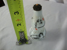 Load image into Gallery viewer, Vintage Follow of Baishi Porcelain Snuff Bottle with Stopper Spoon
