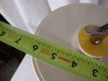 Load image into Gallery viewer, MCM Atapco Stacking Yellow White Canister Set with Top Lid
