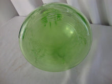 Load image into Gallery viewer, Vintage Anchor Hocking Vaseline Glass Cameo Ballerina Glass Decanter with Stopper
