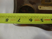 Load image into Gallery viewer, Antique English Postal Wood and Brass Letter Scale with Brass Weights
