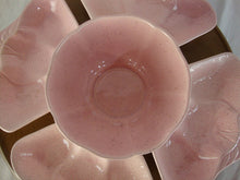 Load image into Gallery viewer, Beautiful Pink Strawberry Lazy Susan Serving Set, Valley Vista California Pottery
