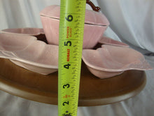Load image into Gallery viewer, Beautiful Pink Strawberry Lazy Susan Serving Set, Valley Vista California Pottery
