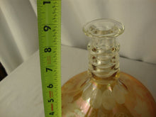 Load image into Gallery viewer, Vintage Marigold Carnival Harvest Grapes Ship Decanter with Glass Stopper
