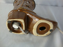 Load image into Gallery viewer, Vintage Ceramic Cowboy Boot Cutout Electric Night Light
