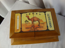 Load image into Gallery viewer, 1997 Camel Limited Edition Dresser Wood Valet Pull Out Box
