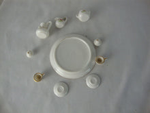 Load image into Gallery viewer, Vintage Miniature Pink Roses Ceramic Tea Set 10 Pieces
