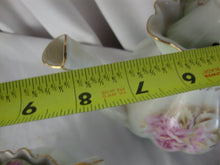 Load image into Gallery viewer, Vintage Nippon Handpainted Rose Mist Teapot Creamer &amp; Sugar Set
