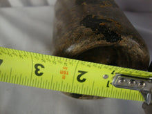 Load image into Gallery viewer, Antique Paris Black Glass with Shoulder Seal Small Wine Bottle No Stopper
