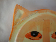 Load image into Gallery viewer, Vintage Bandwagon Ceramic Cat Head Coasters Set of 6 (1 Repaired)
