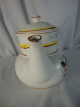 Load image into Gallery viewer, Vintage Ucagco PY Japan Early Provincial Rooster Roses Tea Teapot with Lid
