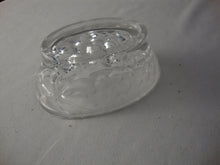 Load image into Gallery viewer, Vintage Clear Glass Grapes Motif Table Salt Cellar
