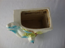 Load image into Gallery viewer, Vintage Robinson Ransbottom Ceramic Blue Bird on Limb Wall Pocket
