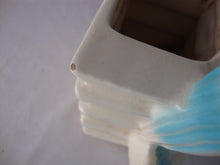 Load image into Gallery viewer, Vintage Robinson Ransbottom Ceramic Blue Bird on Limb Wall Pocket
