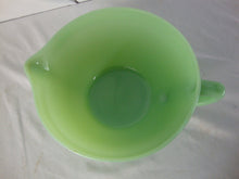 Load image into Gallery viewer, Vintage Fire King Jadeite Handled Batter Bowl with Pour Spout
