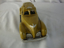 Load image into Gallery viewer, Vintage Hubley? Cast Metal Yellow Cab Taxi Car
