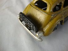 Load image into Gallery viewer, Vintage Hubley? Cast Metal Yellow Cab Taxi Car
