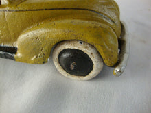 Load image into Gallery viewer, Vintage Hubley? Cast Metal Yellow Cab Taxi Car
