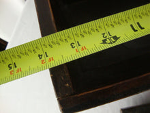 Load image into Gallery viewer, Vintage Painted Floral Sewing Wedding Wood Box with Lift Off Lid

