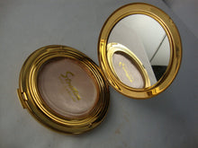 Load image into Gallery viewer, 1970's Stratton England Butterfly Motif Metal Makeup Compact

