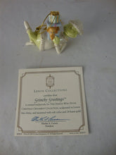 Load image into Gallery viewer, 2000 Lenox Classics Grinchy Greetings Christmas Porcelain Ornament with Original Box
