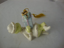 Load image into Gallery viewer, 2000 Lenox Classics Grinchy Greetings Christmas Porcelain Ornament with Original Box
