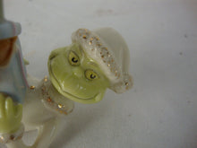Load image into Gallery viewer, 2000 Lenox Classics Grinchy Greetings Christmas Porcelain Ornament with Original Box
