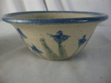 Load image into Gallery viewer, Vintage Little Mountain Pottery Salt Glaze Tulip Motif Candleholder Pair
