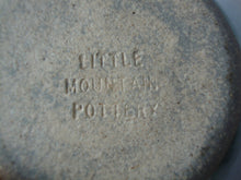 Load image into Gallery viewer, Vintage Little Mountain Pottery Salt Glaze Tulip Motif Candleholder Pair
