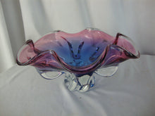 Load image into Gallery viewer, 1960s Josef Hospodka for Chribska Hand Formed Sculpture Glass Decor Bowl
