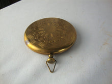 Load image into Gallery viewer, Vintage Zell Fifth Avenue Metal Engraved Makeup Compact
