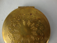Load image into Gallery viewer, Vintage Zell Fifth Avenue Metal Engraved Makeup Compact
