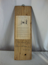 Load image into Gallery viewer, Vintage Ann Varner Four Seasons Mini Art on Weathered Wood Plaque
