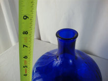 Load image into Gallery viewer, MCM Empoli Style Cobalt Blue Decanter Genie Bottle With Round Stopper
