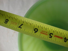 Load image into Gallery viewer, Vintage Fire King Jadeite Vertical Swirl 7 Inch Kitchen Mixing Bowl
