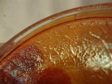 Load image into Gallery viewer, Vintage Imperial Glass Marigold Carnival Crackled Candy Dish with Lid
