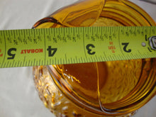 Load image into Gallery viewer, Vintage Anchor Hocking Lido Milano Amber Glass Ball Pitcher

